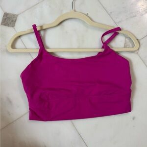 CRZ YOGA Fuchsia Sports Bra